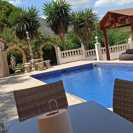 ヴィラ Med Panoramautsikt Med Privat Pool I Calpe, Costa Blanca, Spanien *