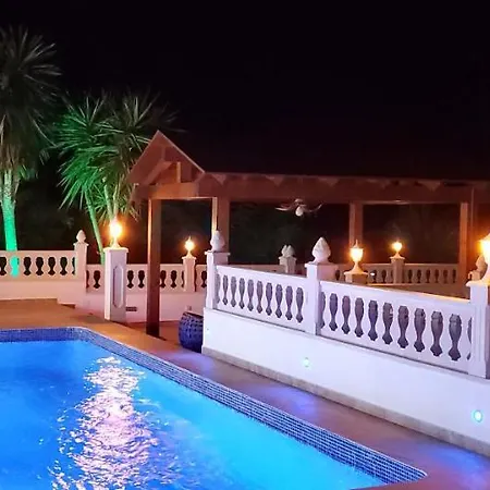 ヴィラ Med Panoramautsikt Med Privat Pool I Calpe, Costa Blanca, Spanien