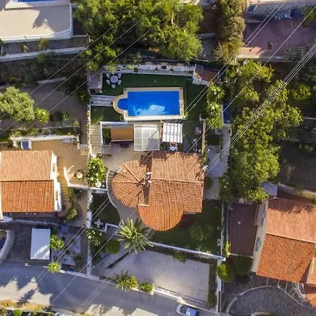 ヴィラ Med Panoramautsikt Med Privat Pool I Calpe, Costa Blanca, Spanien