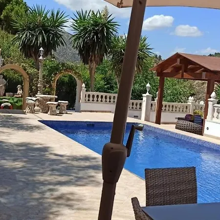 ヴィラ Med Panoramautsikt Med Privat Pool I Calpe, Costa Blanca, Spanien *