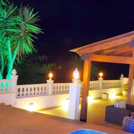 ヴィラ Med Panoramautsikt Med Privat Pool I Calpe, Costa Blanca, Spanien