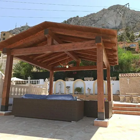 ヴィラ Med Panoramautsikt Med Privat Pool I Calpe, Costa Blanca, Spanien *