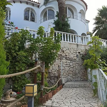 ヴィラ Med Panoramautsikt Med Privat Pool I Calpe, Costa Blanca, Spanien *