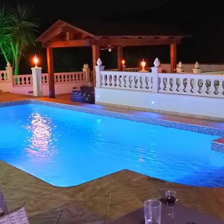 Med Panoramautsikt Med Privat Pool I Calpe, Costa Blanca, Spanien * カルプ